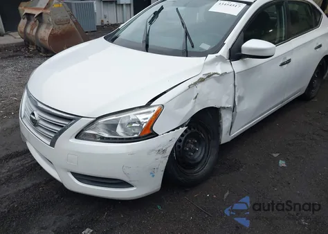 2013 Nissan Sentra Fe+ Sv from USA, damaged, VIN 3N1AB7AP1DL658618